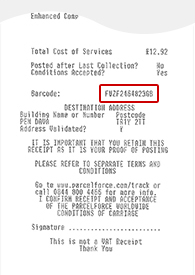 parcel force tracking