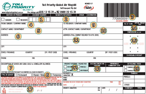 toll priority tracking