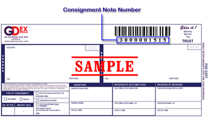 gdex tracking